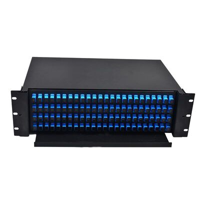 3u 3ru 19"はODF 96の繊維光学の棚エンクロージャの引出しのタイプ パッチ盤を取付けた