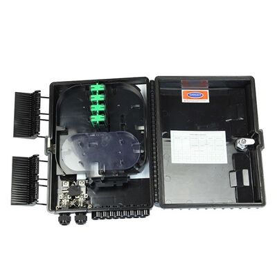 16Port繊維光学の端子箱SC/LC/ST/FC LGX PLC SM/MMの壁台紙