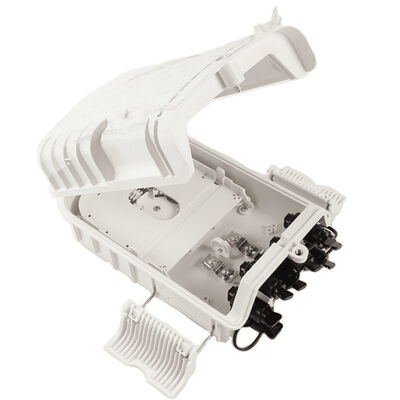 ABS PLC 8左舷繊維の終了箱の灰色の光学末端のエンクロージャIP65