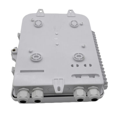 白い繊維光学のディバイダー箱LC 1x16 PLCのディバイダーの壁の台紙