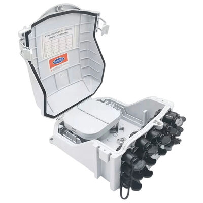 華為技術の小型繊維光学の端子箱16Core SC IP65 PC+ABS FTTXの解決