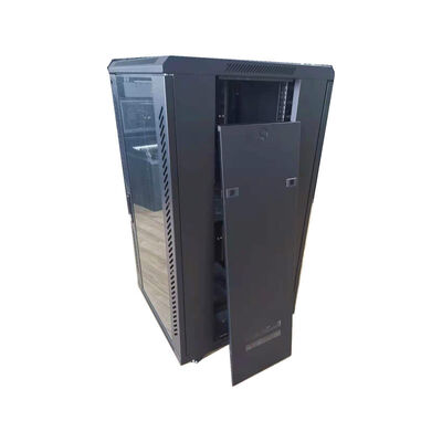 600mmの深いデータは立つネットワークのキャビネットSPCC 18Uサーバー キャビネットに床を張る