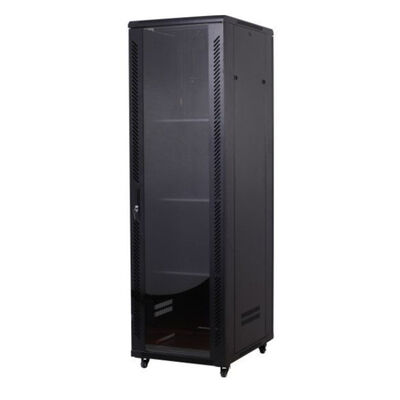 PDUサーバー棚のキャビネットの床の立場SPCC 42U 600*1000*2000MM