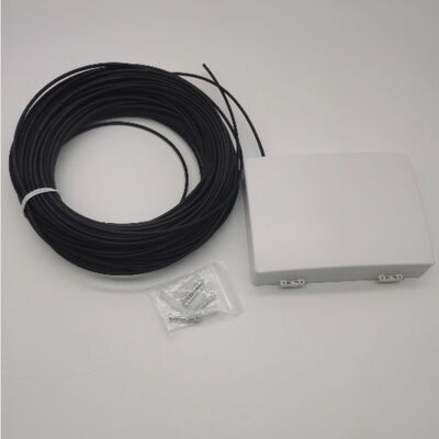 6Cores LC/APC 前接続された光学配送箱 6Fibers Wall Outlet PTO Box