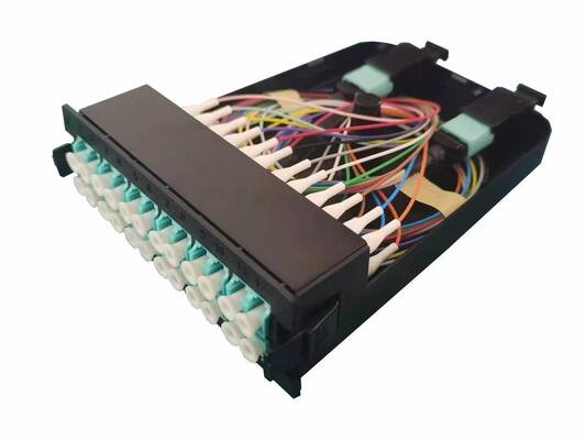 12コア MPO-LC MTP-LC SM OM3 OM4 OM5 ブレイクアウト カセット モジュール プラスチック