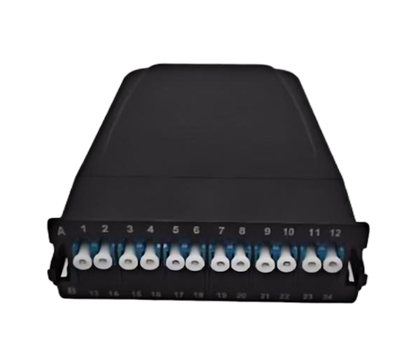 12コア MPO-LC MTP-LC SM OM3 OM4 OM5 ブレイクアウト カセット モジュール プラスチック