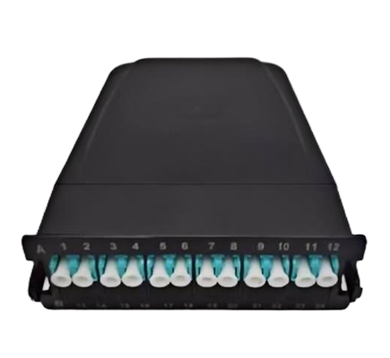 12コア MPO-LC MTP-LC SM OM3 OM4 OM5 ブレイクアウト カセット モジュール プラスチック