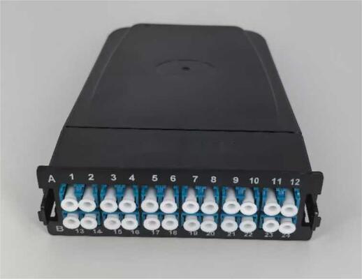 24コア MPO-LC MTP-LC SM OM3 OM4 OM5 ブレイクアウト カセット モジュール プラスチック