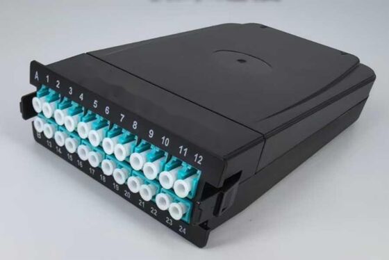 24コア MPO-LC MTP-LC SM OM3 OM4 OM5 ブレイクアウト カセット モジュール プラスチック