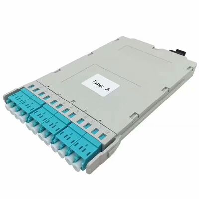 12コア MPO-LC MTP-LC SM OM3 OM4 OM5 ブレイクアウト カセット モジュール プラスチック