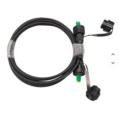 IP68 FTTA ODVA LC - ODVA LC UPC APC 5.0mm 屋外装甲防水光ファイバージャンパーパッチコード