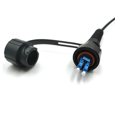 Ip68 FTTA ODVA LC から DLC UPC APC 5.0mm 外装装甲式防水ファイバージャンパーパッチコード