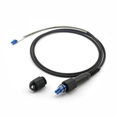 IP68 FTTA PDLC-PDLC UPC/APC 7.0mm 屋外装甲防水光ファイバージャンパパッチコード